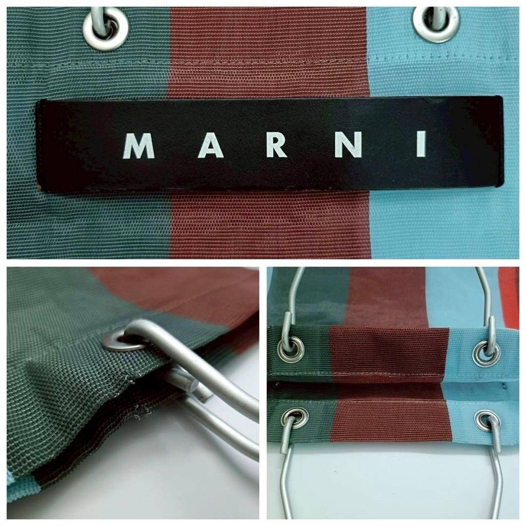 MARNI(マルニ)の【美品】 マルニ MARNI ハンドバッグ トートバッグ A4収納 マルチカラー レディースのバッグ(ハンドバッグ)の商品写真