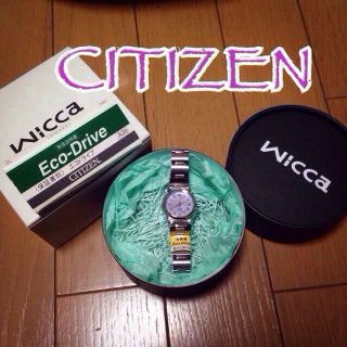 シチズン(CITIZEN)の♡CITIZEN wicca 腕時計♡(腕時計)