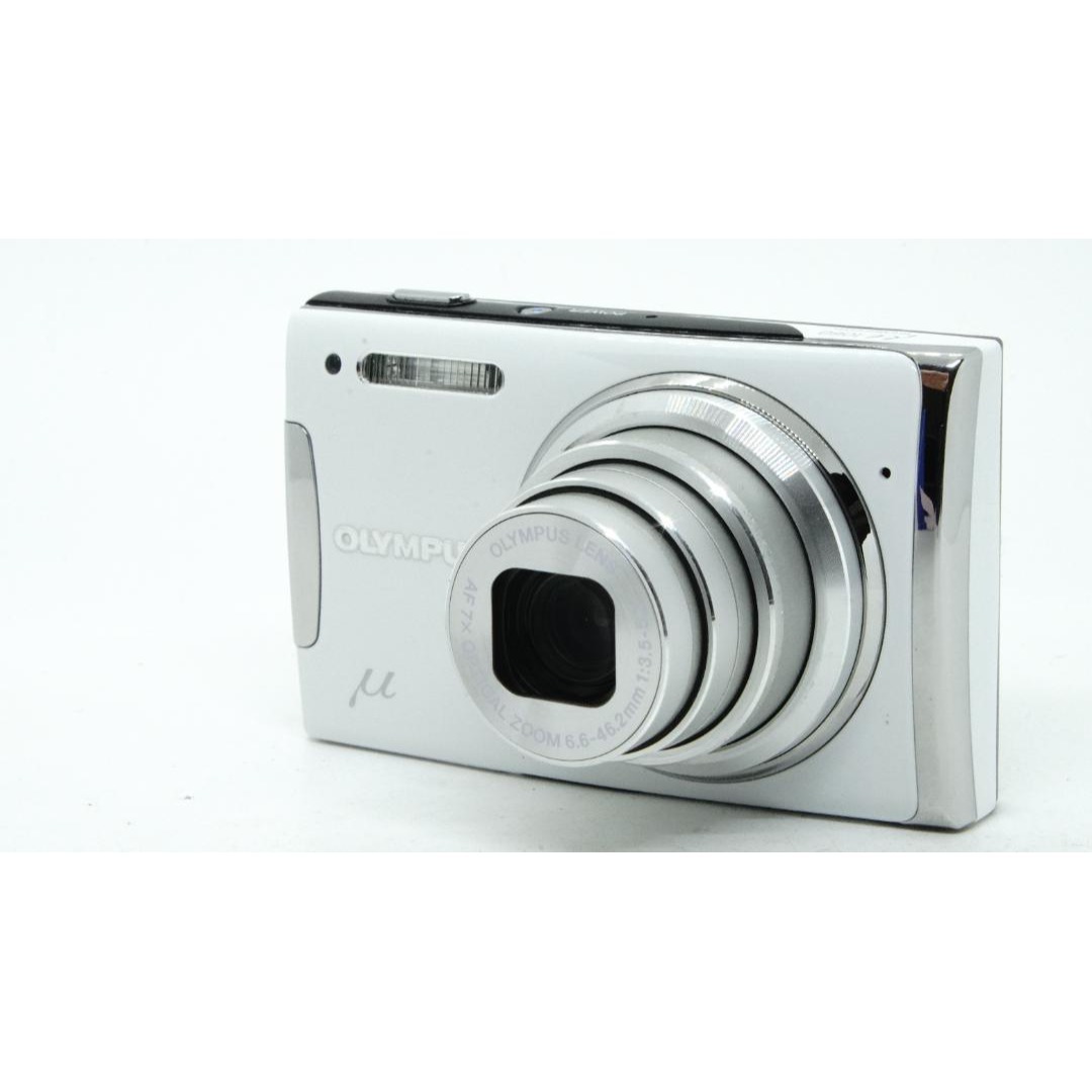 【W2137】 OLYMPUS μ 1060 ホワイトオリンパス ミュー スマホ/家電/カメラのカメラ(コンパクトデジタルカメラ)の商品写真