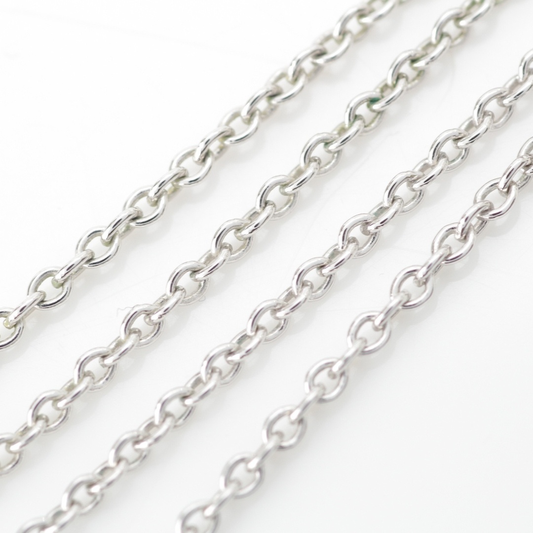 Dior(ディオール)のディオール Clair D Lune CDロゴ ラインストーン ネックレス アクセサリー シルバー【中古】 レディースのアクセサリー(ネックレス)の商品写真