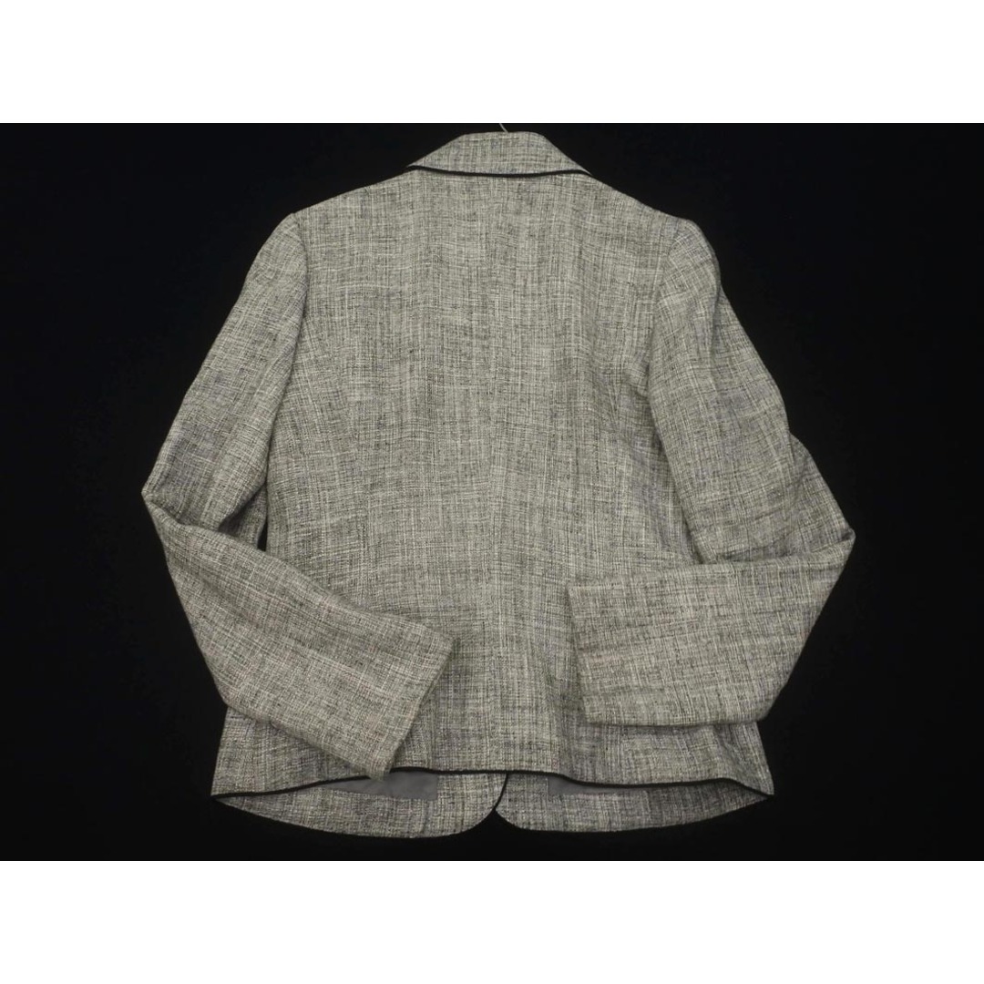 anyFAM(エニィファム)のany FAM エニィファム テーラード ジャケット size2/グレーxシルバー ◇■ レディース レディースのジャケット/アウター(テーラードジャケット)の商品写真