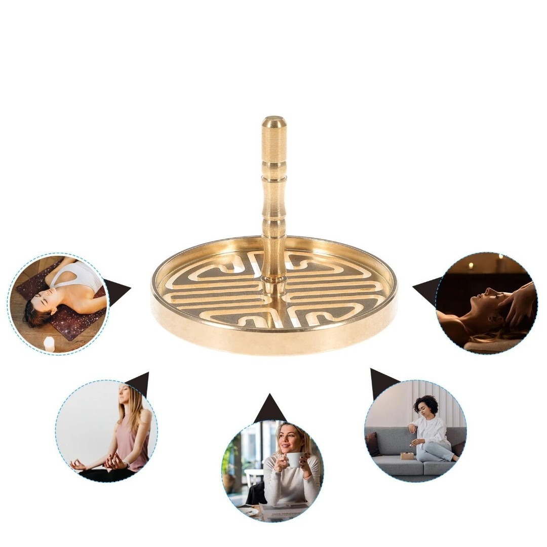 【人気商品】SELECOCO 灰押さえ 香道具 仏具 真鍮製 お香立て用 灰なら インテリア/住まい/日用品のインテリア/住まい/日用品 その他(その他)の商品写真