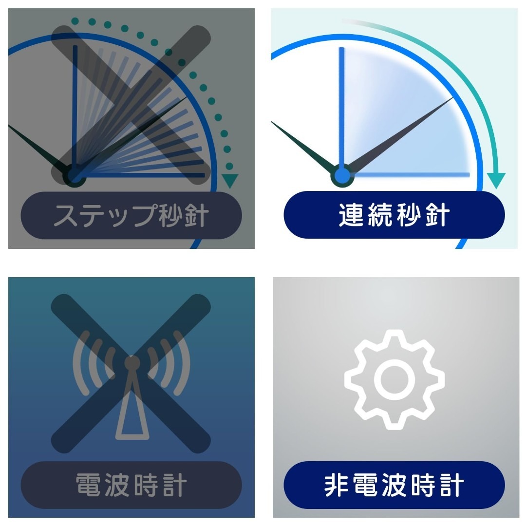 【人気商品】MAG(マグ) 小さい 小型 掛け時計 壁掛け時計 置き時計 置き掛 インテリア/住まい/日用品のインテリア小物(置時計)の商品写真
