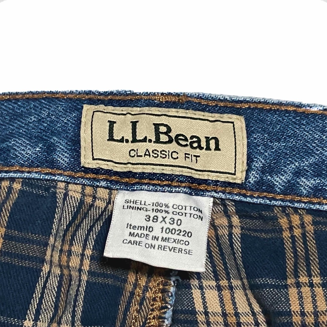 L.L.Bean(エルエルビーン)の  LL Been エルエルビーン 裏地付き デニムパンツ W34 L29  メンズのパンツ(デニム/ジーンズ)の商品写真