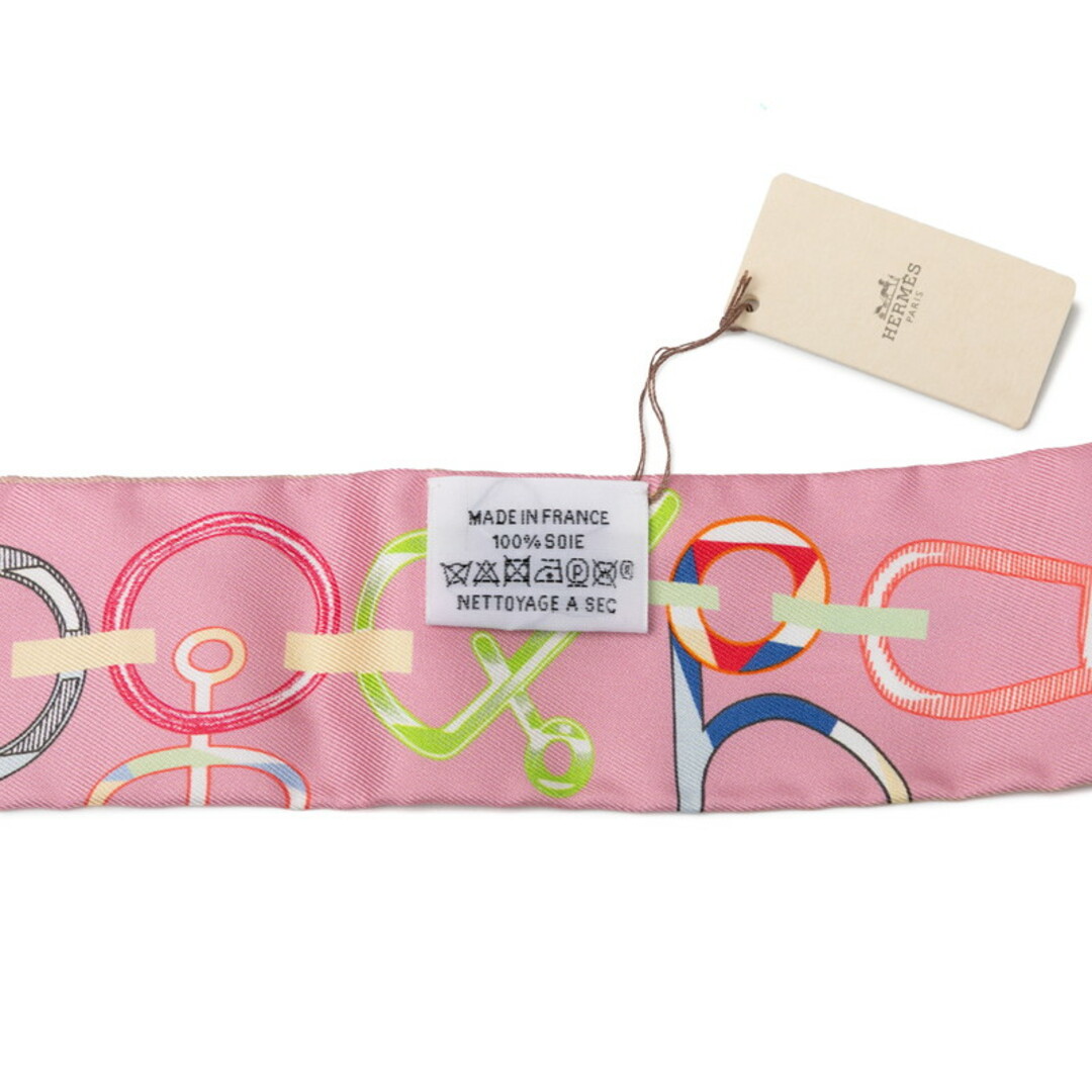 HERMES(エルメス)のエルメス ツイリー DO RE BOUCLES ド レ ブックル スカーフ シルク レディース HERMES 【1-0235667】 レディースのファッション小物(バンダナ/スカーフ)の商品写真
