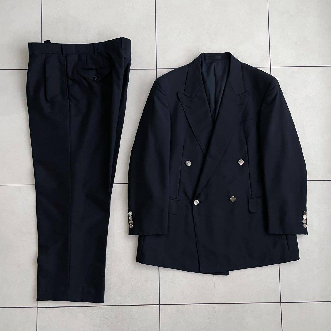 BURBERRY(バーバリー)の【Burberry】ビンテージ ダブル ブレステッド セットアップ メンズのスーツ(セットアップ)の商品写真