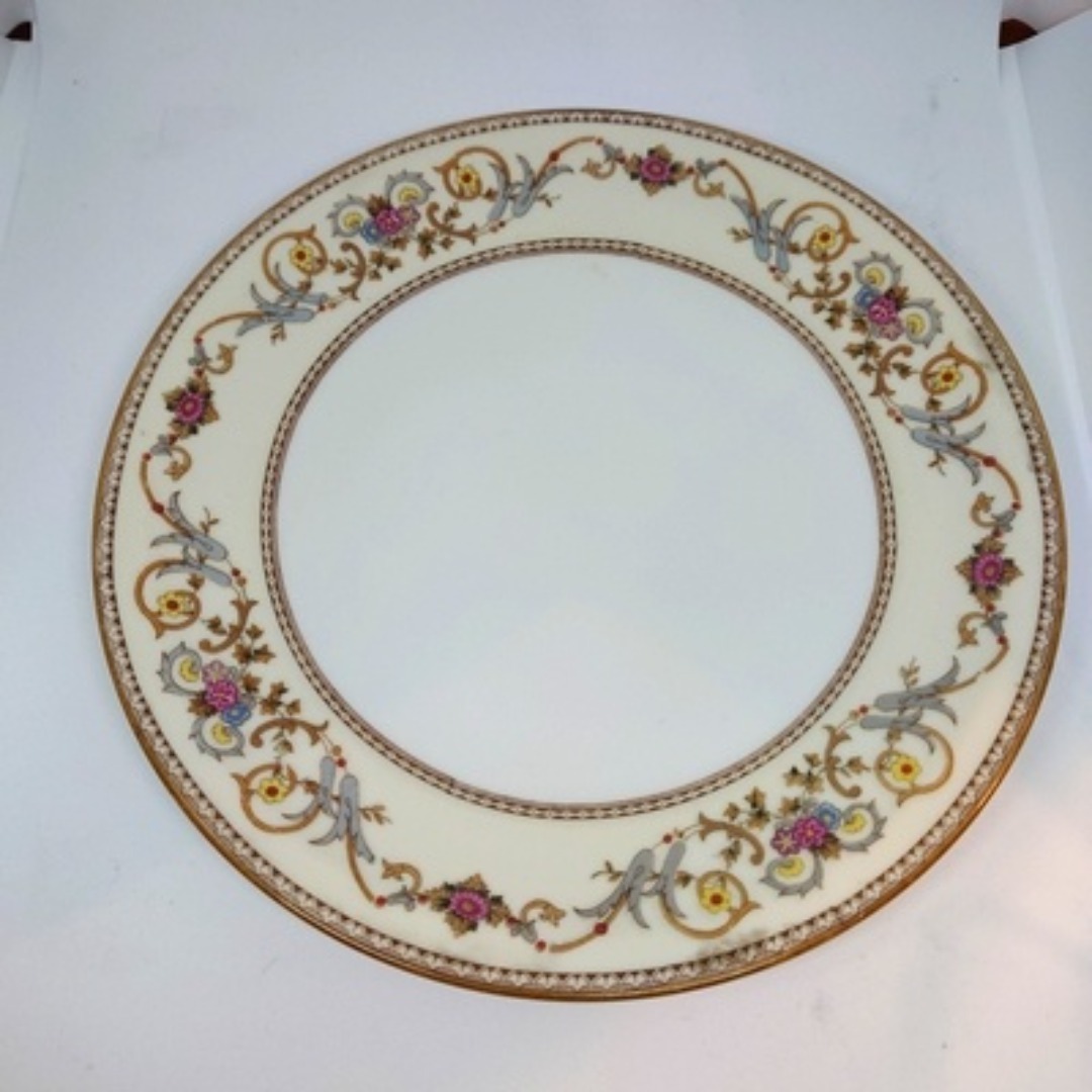 MEITO プレート2枚　古い　アンティーク　直径22.8cm エンタメ/ホビーの美術品/アンティーク(その他)の商品写真