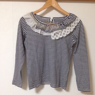 パラビオン(Par Avion)のPar Avion  フリル長袖Tシャツ(Tシャツ(長袖/七分))