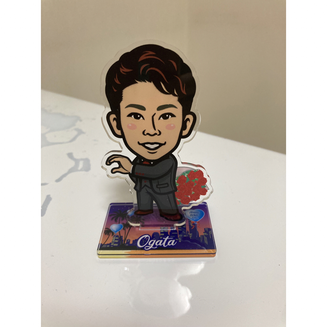 福岡ソフトバンクホークス(フクオカソフトバンクホークス)のソフトバンクホークス アクスタ 尾形選手 スポーツ/アウトドアの野球(記念品/関連グッズ)の商品写真