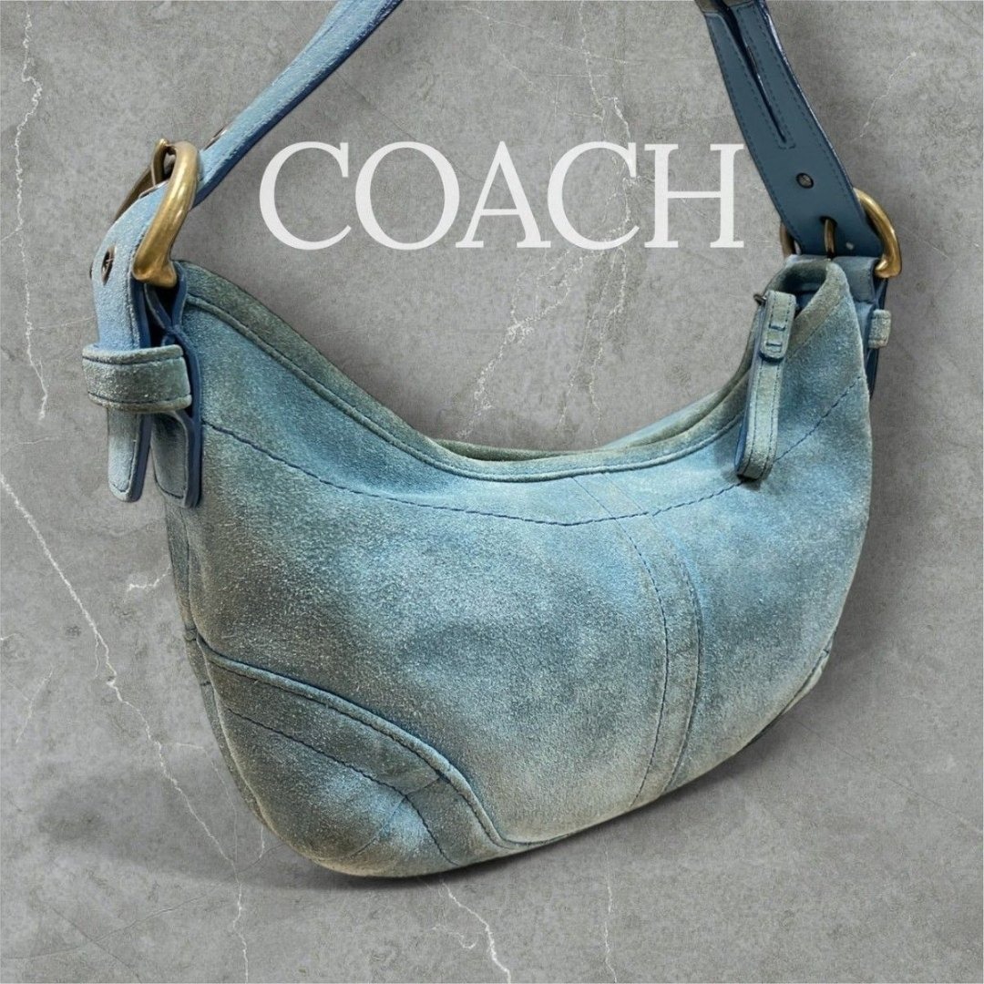 COACH(コーチ)のCOACH ワンショルダーバッグ ソーホー　ホーボー スエード ハンドバッグ レディースのバッグ(ハンドバッグ)の商品写真
