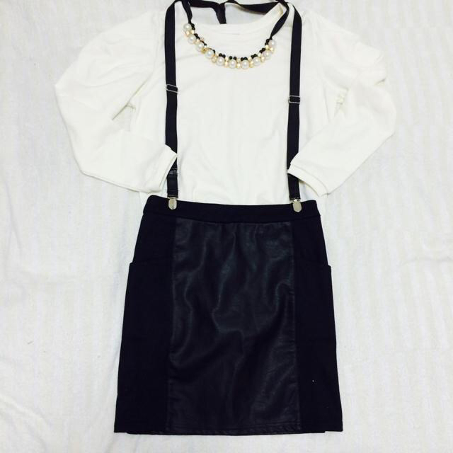 moussy(マウジー)のmoussy レザータイトスカート 美品 レディースのスカート(ミニスカート)の商品写真