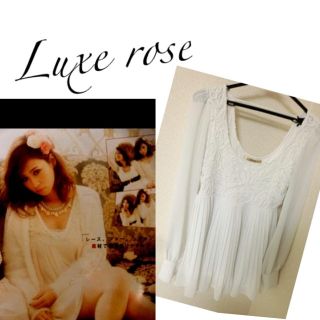 リュクスローズ(Luxe Rose)のLuex rose♡プリーツチュニック(チュニック)