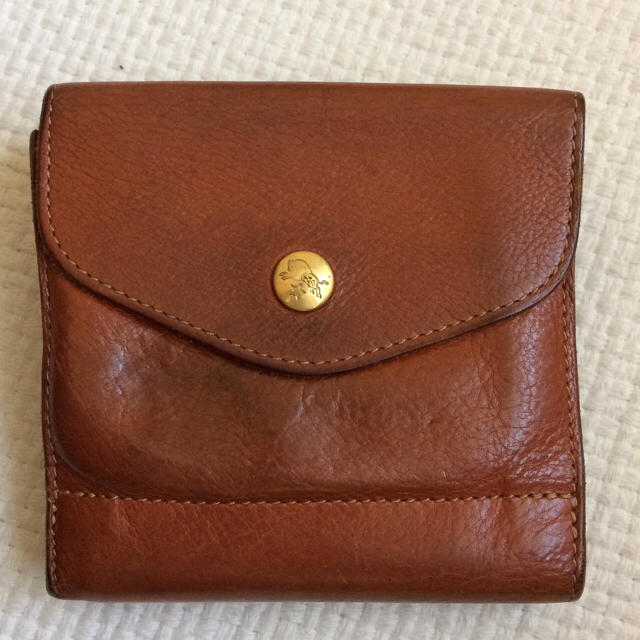 【新品未使用】イルビゾンテ 二つ折 財布 ヤキヌメ