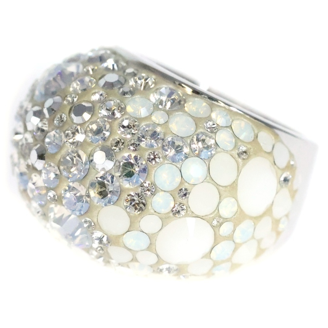 SWAROVSKI(スワロフスキー)のSWAROVSKI スワロフスキー パヴェクリスタル ラインストーン リング 指輪 15号 レディースのアクセサリー(リング(指輪))の商品写真