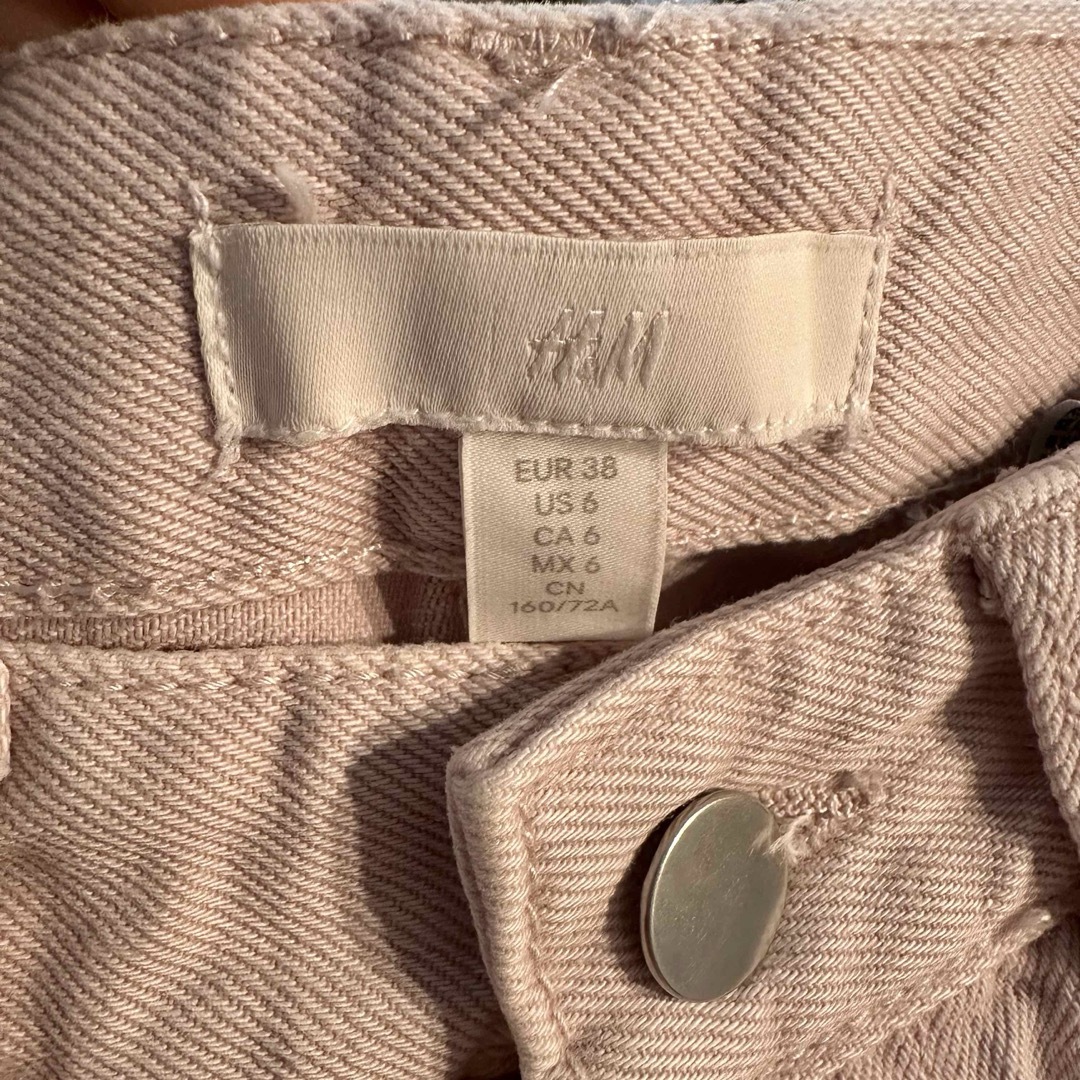 H&M(エイチアンドエム)のh&m デニム セットアップ レディースのジャケット/アウター(Gジャン/デニムジャケット)の商品写真