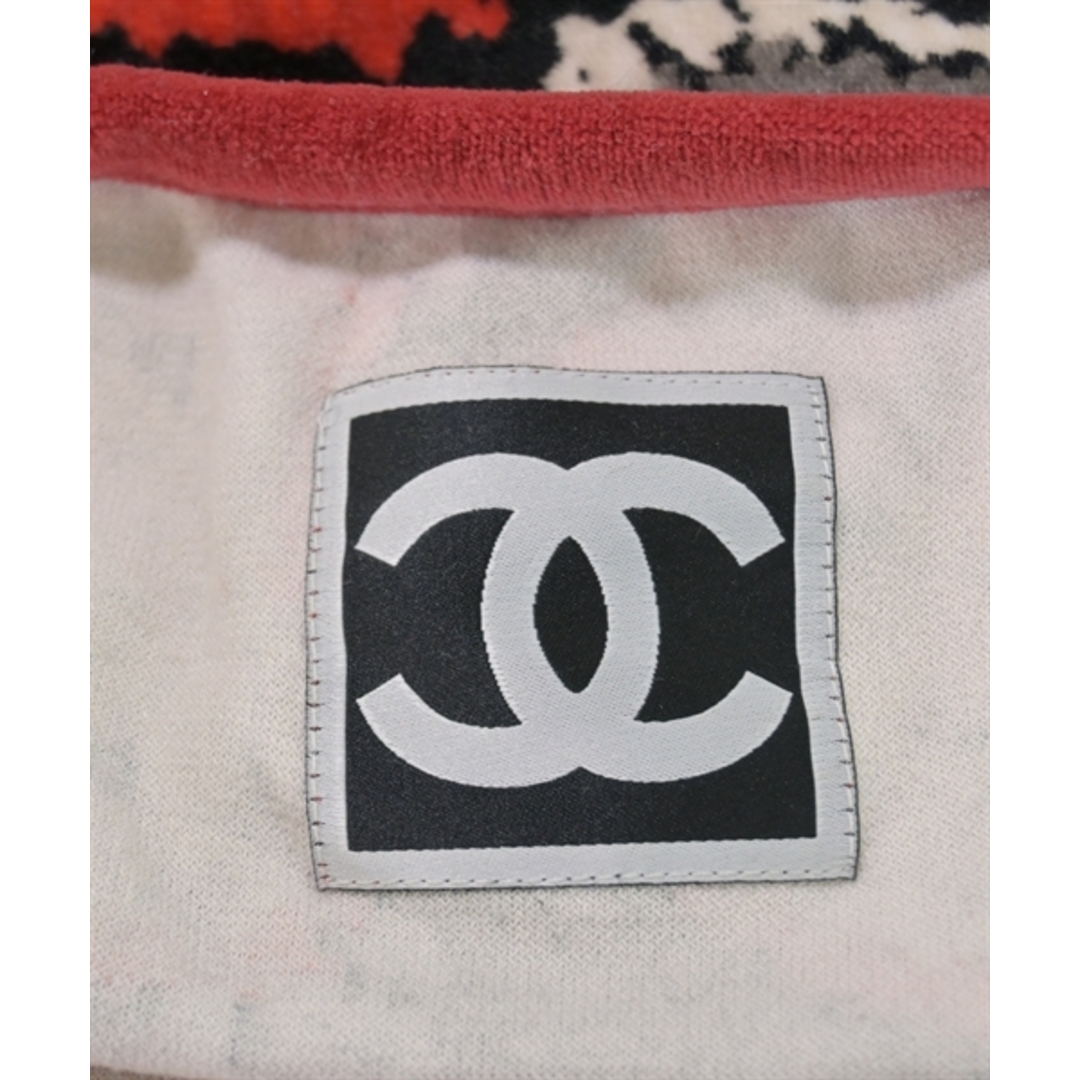 CHANEL(シャネル)のCHANEL シャネル Tシャツ・カットソー XS 赤 【古着】【中古】【送料無料】 レディースのトップス(カットソー(半袖/袖なし))の商品写真