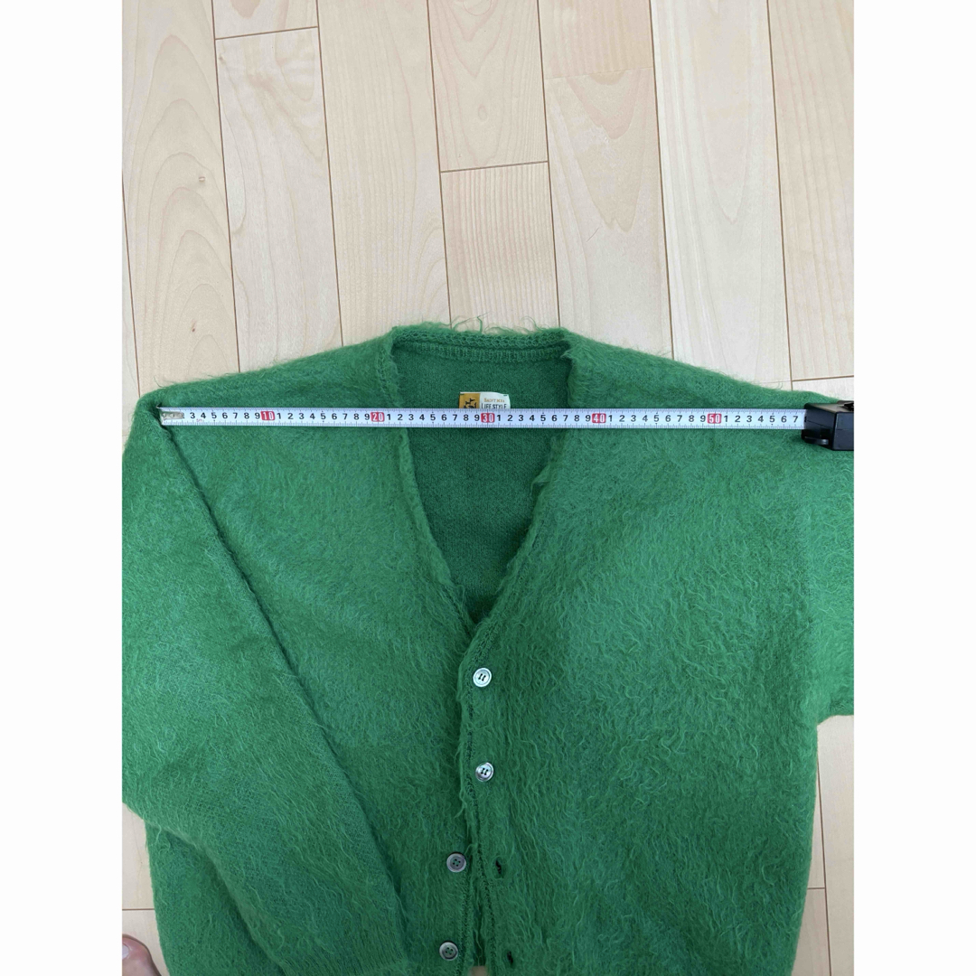 【正規品】【美品】SAINT MICHAEL モヘアカーディガン Lサイズ メンズのトップス(ニット/セーター)の商品写真