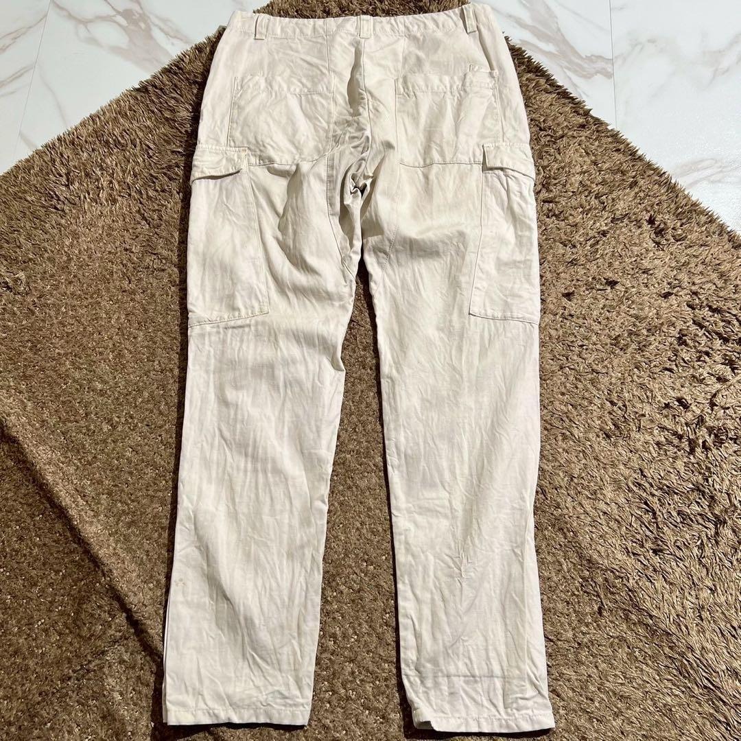 Maison Margiela(旧Maison Martin Margiela)(メゾンマルジェラ)のMartin Margiela Pants Cotton Off White メンズのパンツ(ワークパンツ/カーゴパンツ)の商品写真