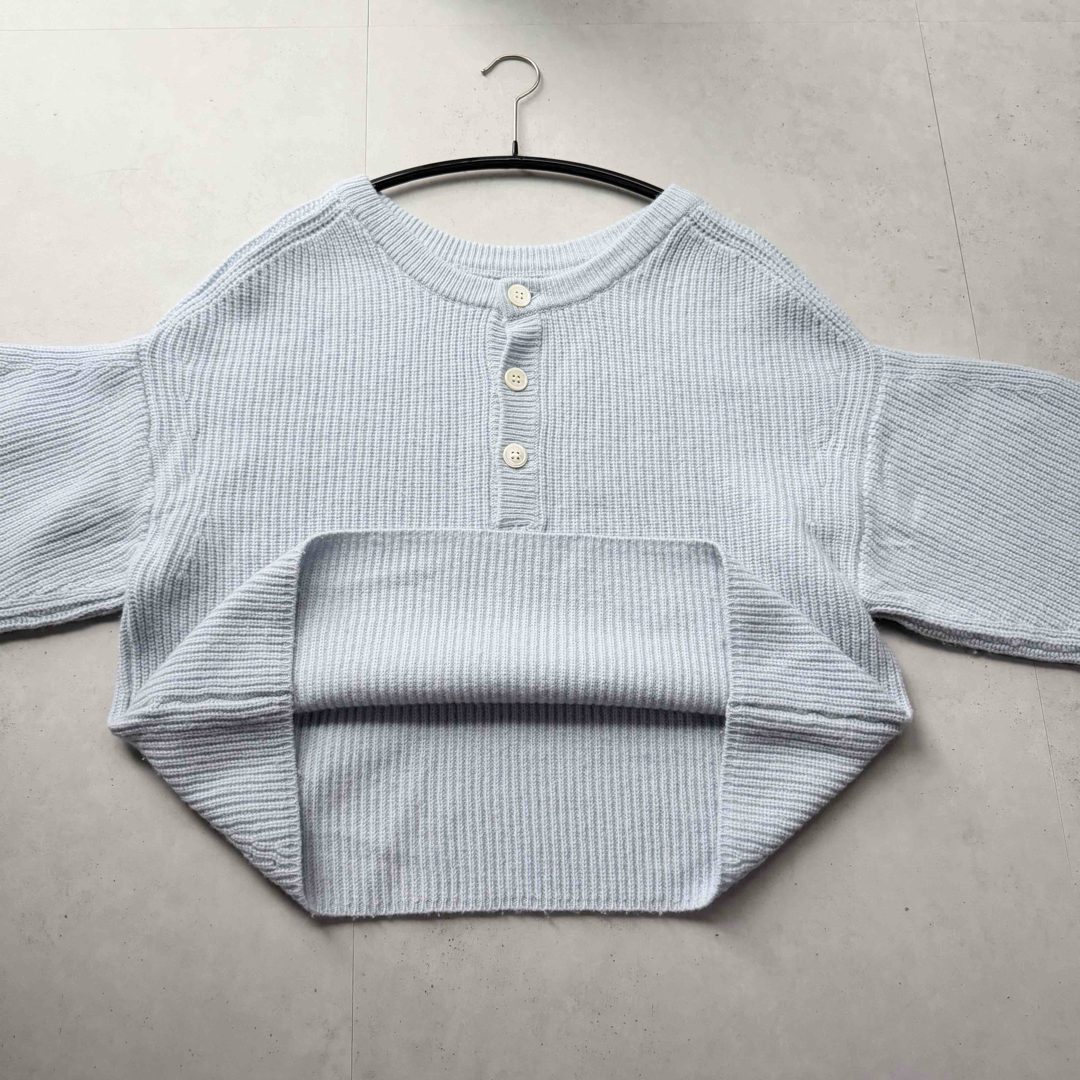 allureville(アルアバイル)のallureville長袖ニット 前後2WAYボリュームスリーブ レディースのトップス(ニット/セーター)の商品写真