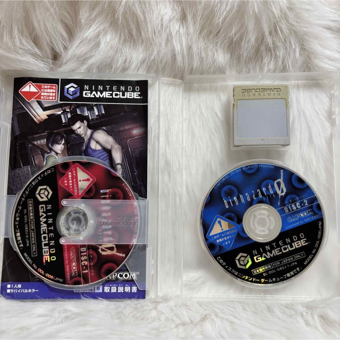 バイオハザード0 ゲームキューブ エンタメ/ホビーのゲームソフト/ゲーム機本体(家庭用ゲームソフト)の商品写真