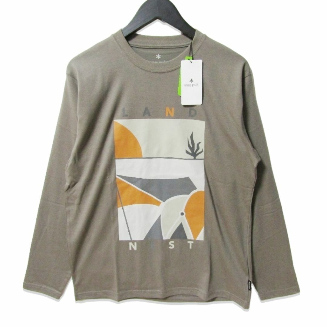 Snow Peak(スノーピーク)のスノーピーク Land Nest Long Sleeve 27111531 メンズのトップス(Tシャツ/カットソー(七分/長袖))の商品写真