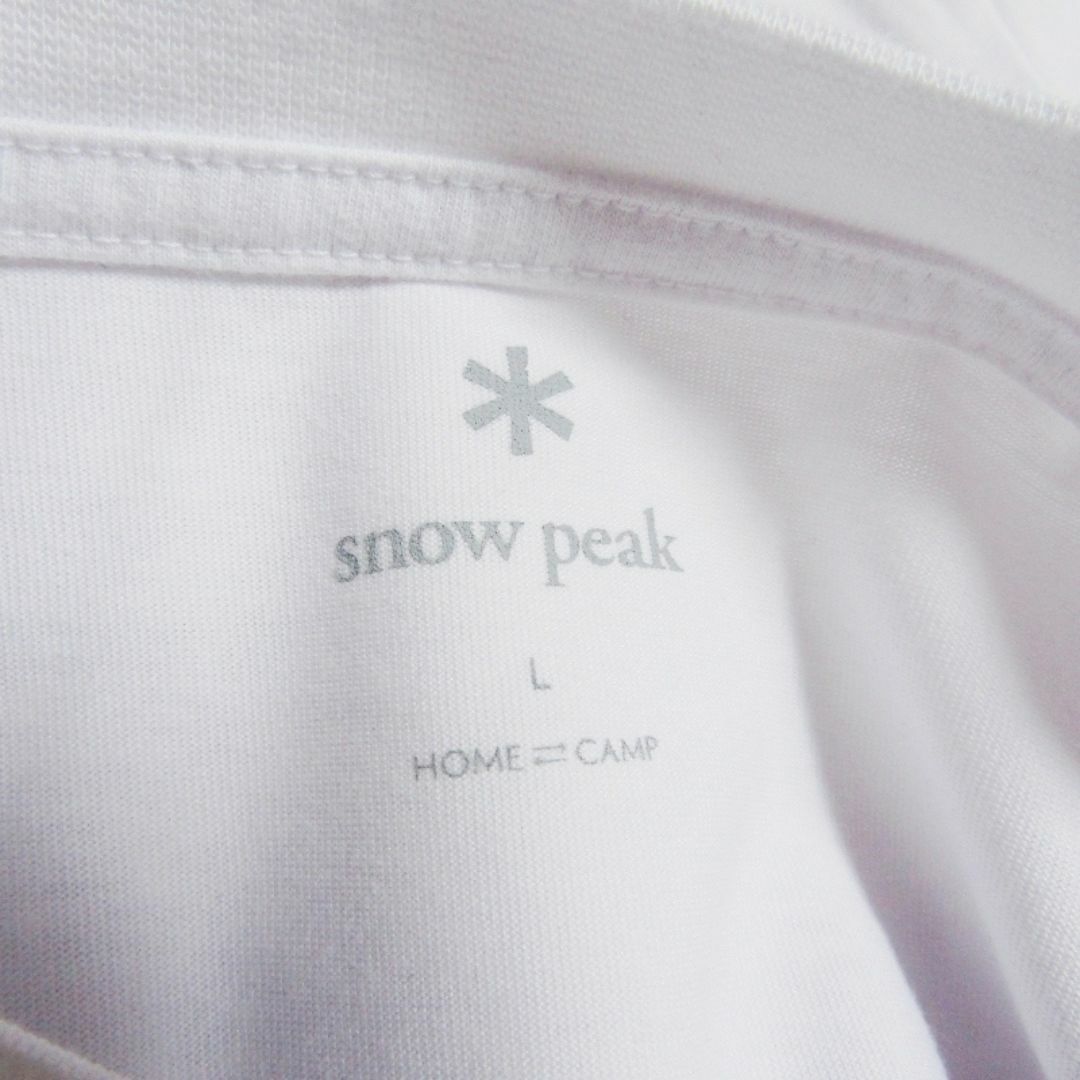 Snow Peak(スノーピーク)のスノーピーク Land Nest Long Sleeve 27111536 メンズのトップス(Tシャツ/カットソー(七分/長袖))の商品写真