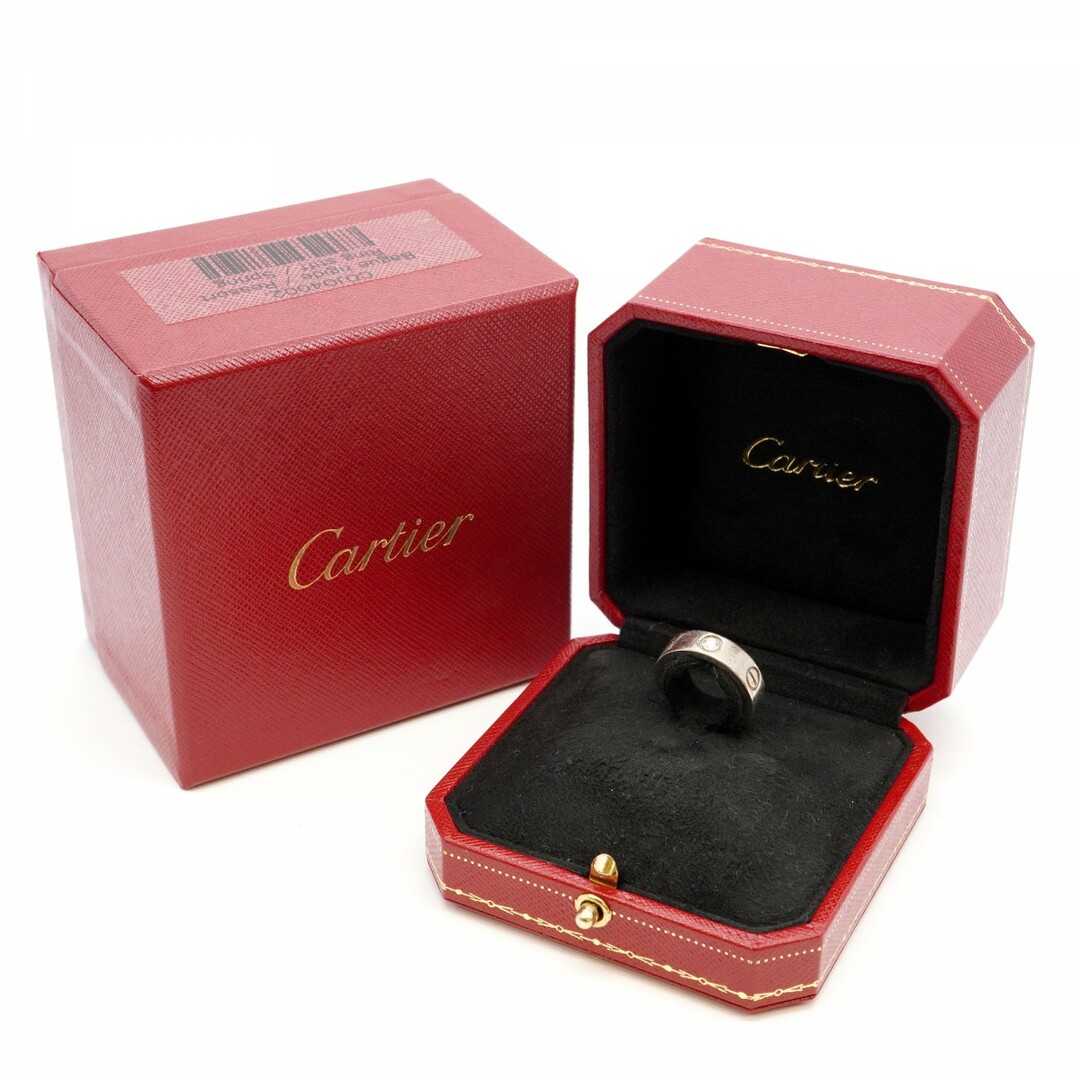 Cartier(カルティエ)の【5jmb0382】カルティエ リング ラブ 3PD K18WG ホワイトゴールド ダイヤモンド ＃49【中古】レディース レディースのアクセサリー(リング(指輪))の商品写真