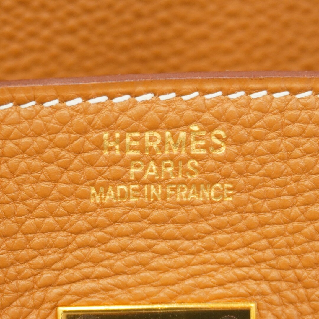 HERMES(エルメス)の【5md4232-h】エルメス ハンドバッグ バーキン35 トゴ ゴールド ゴールド金具 □I刻印【中古】レディース レディースのバッグ(ハンドバッグ)の商品写真