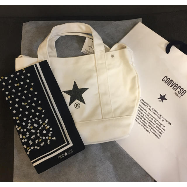 CONVERSE(コンバース)の新品未使用♡コンバース♡東京♡銀座シックス♡限定 レディースのバッグ(トートバッグ)の商品写真