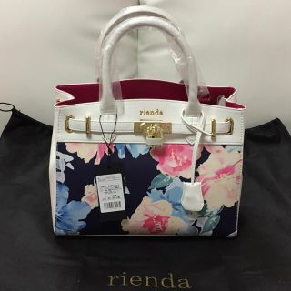 リエンダ(rienda)のリエンダ 花柄 バッグ❤︎新品未使用❤︎(ハンドバッグ)