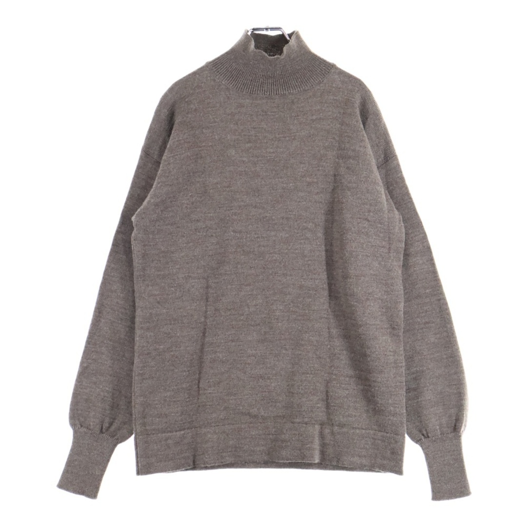 Maison Margiela(旧Maison Martin Margiela)(メゾンマルジェラ)のMaison Margiela 10 メゾン マルジェラ 21AW ELBOW PATCH TURTLENECK KNIT エルボーパッチ タートルネック ニットセーター ブラウン S50HA1029 S17835 メンズのトップス(ニット/セーター)の商品写真