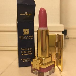 エスティローダー(Estee Lauder)のピュアカラー クリスタルリップス C5 WILD ORCHID(口紅)