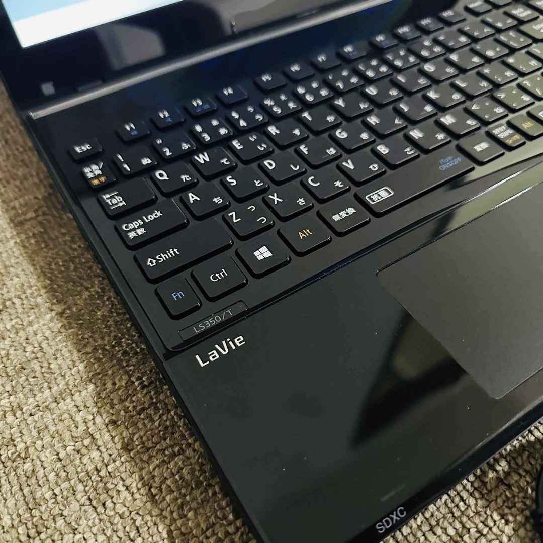 NEC(エヌイーシー)のS147 NECノートパソコンSSD高速 WEBカメラWindows11オフィス スマホ/家電/カメラのPC/タブレット(ノートPC)の商品写真