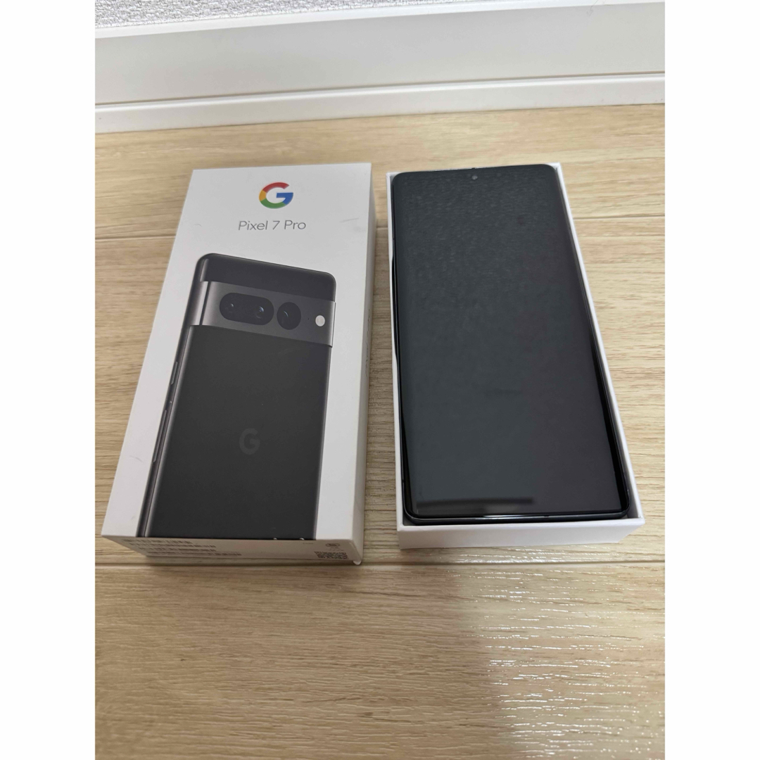 Google(グーグル)の訳あり Google Pixel 7 Pro オブシディアン スマホ/家電/カメラのスマートフォン/携帯電話(スマートフォン本体)の商品写真