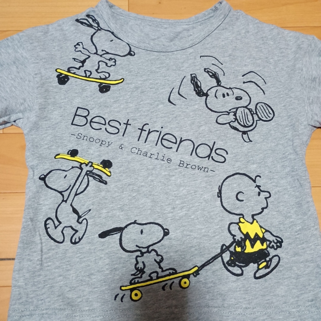 PEANUTS(ピーナッツ)のスヌーピー 長袖シャツ 120cm キッズ/ベビー/マタニティのキッズ服男の子用(90cm~)(Tシャツ/カットソー)の商品写真