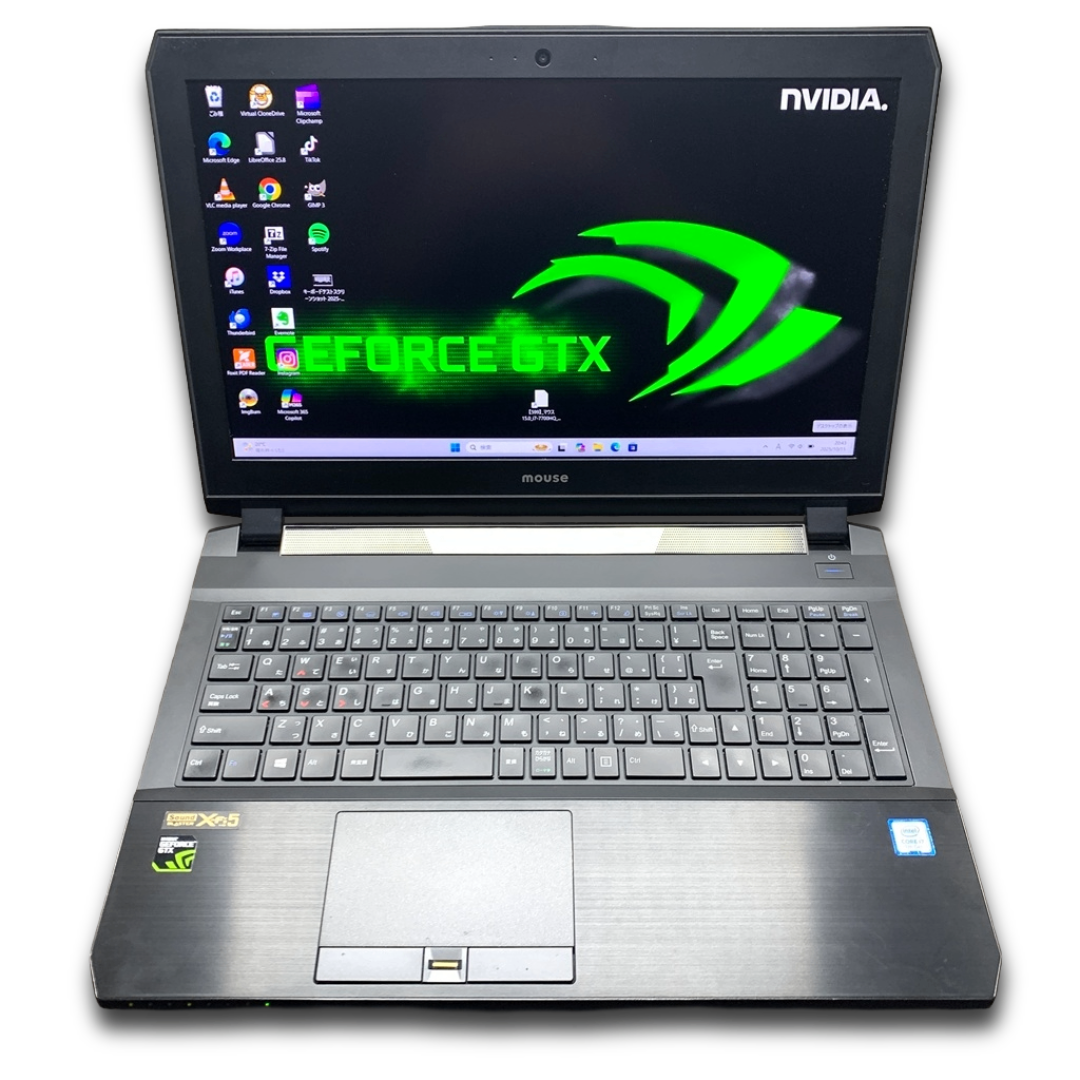 mouse(マウス)の超爆速ゲーミングノートPC GTX1060 大容量ストレージ2TB i7-8スレ スマホ/家電/カメラのPC/タブレット(ノートPC)の商品写真