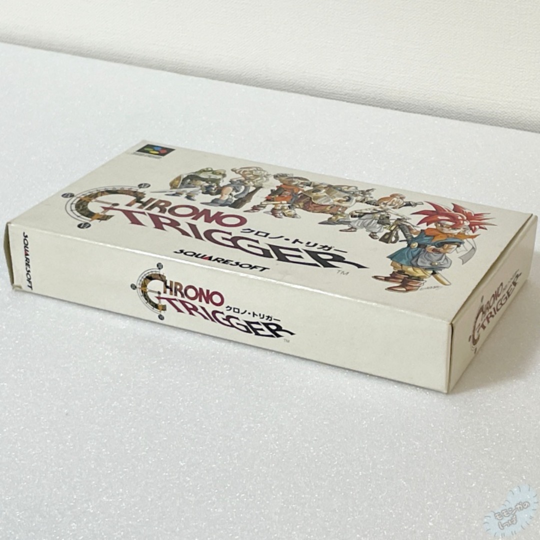 スーパーファミコン(スーパーファミコン)の【スーパーファミコンソフト】クロノトリガー CHRONO TRIGGER 箱説付 エンタメ/ホビーのゲームソフト/ゲーム機本体(家庭用ゲームソフト)の商品写真