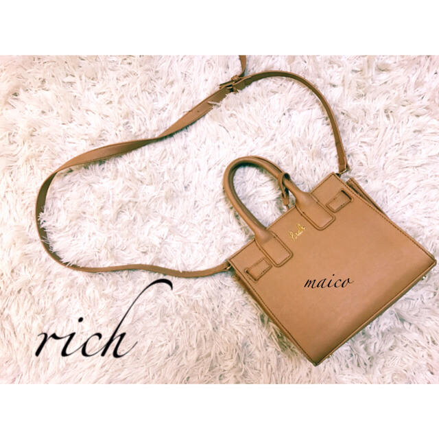 rich(リッチ)のrich☆クラシックデイバッグ レディースのバッグ(ハンドバッグ)の商品写真