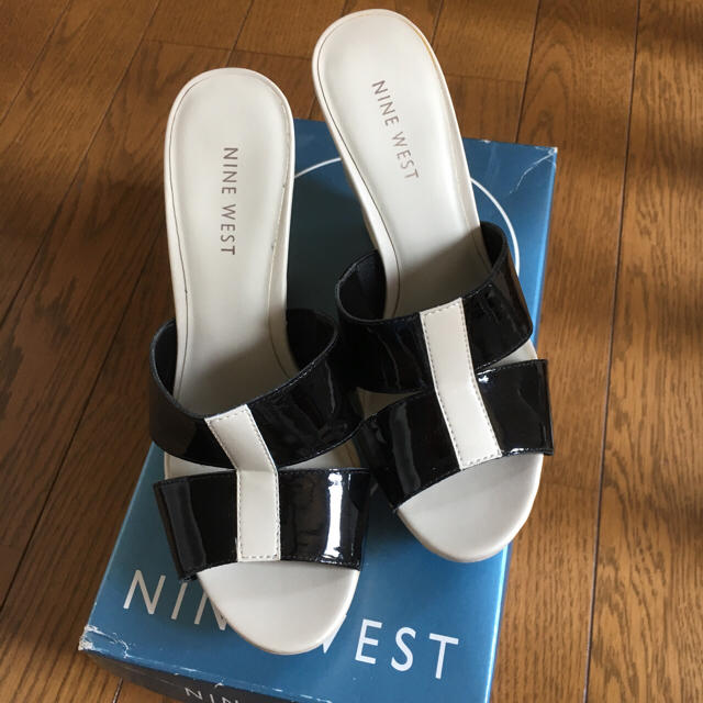 NINE WEST(ナインウエスト)のナインウエスト 厚底ミュール❣️❣️❣️ レディースの靴/シューズ(ミュール)の商品写真