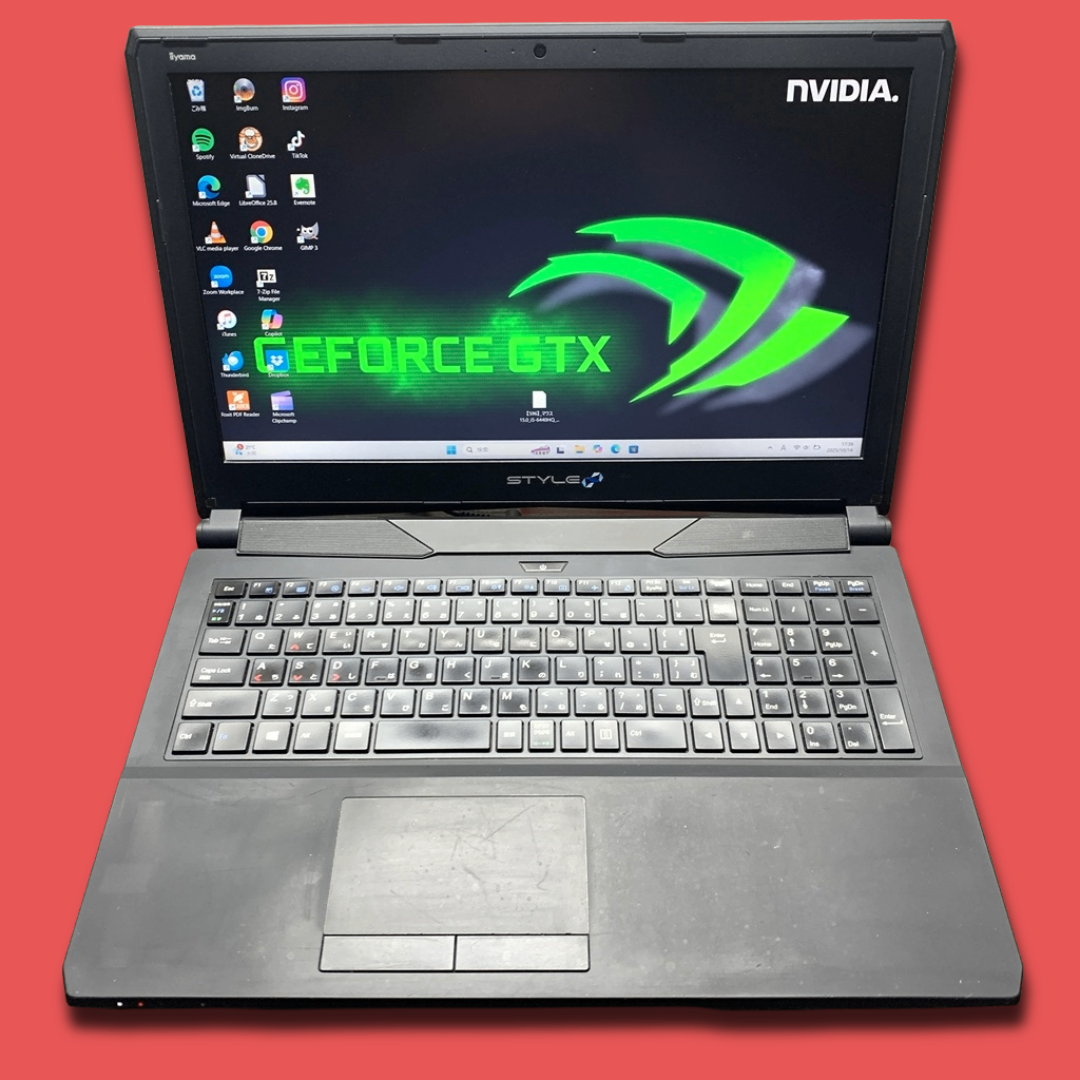 mouse(マウス)の爆速ゲーミングノートPC 爆速SSD GeForceGTX 大容量メモリ16GB スマホ/家電/カメラのPC/タブレット(ノートPC)の商品写真