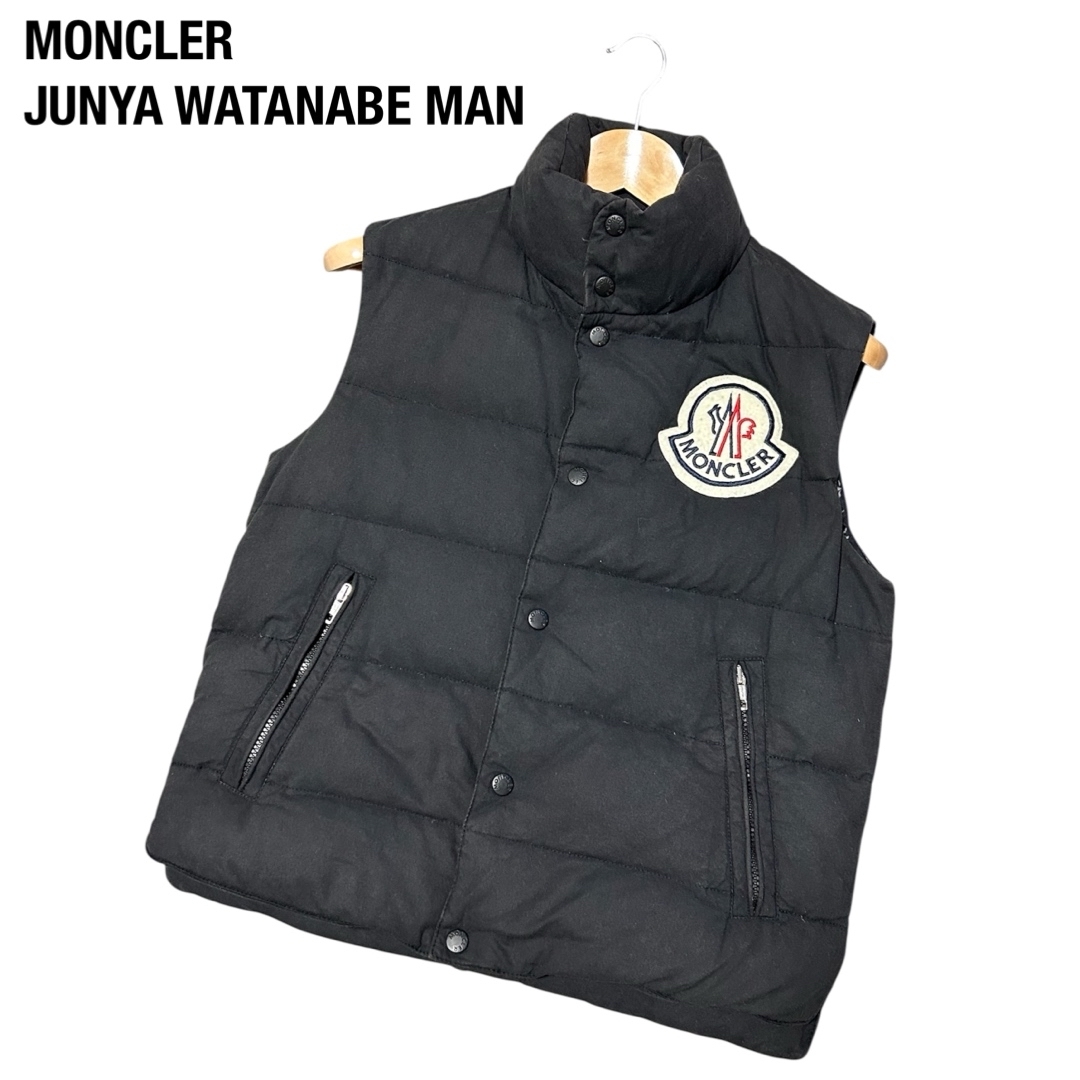 MONCLER(モンクレール)の希少レア❗️MONCLER✖️JUNYA WATANABE MAN ダウンベスト メンズのジャケット/アウター(ダウンベスト)の商品写真