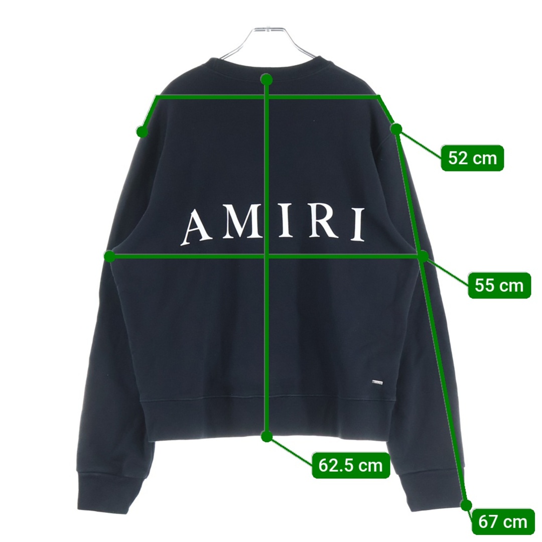 AMIRI(アミリ)のAMIRI アミリ MA Logo ロゴ スウェット ブラック コットン メンズのトップス(スウェット)の商品写真