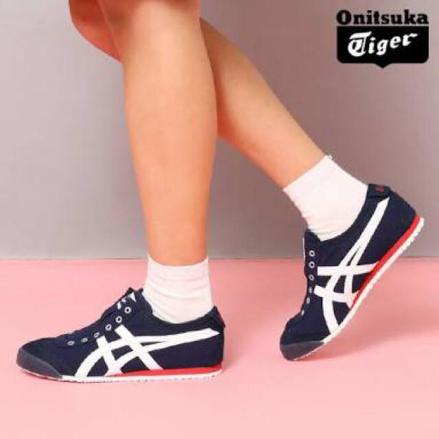 Onitsuka Tiger(オニツカタイガー)のOnitsuka Tiger MEXCO 60 SLIP－ON もい様専用 レディースの靴/シューズ(スニーカー)の商品写真