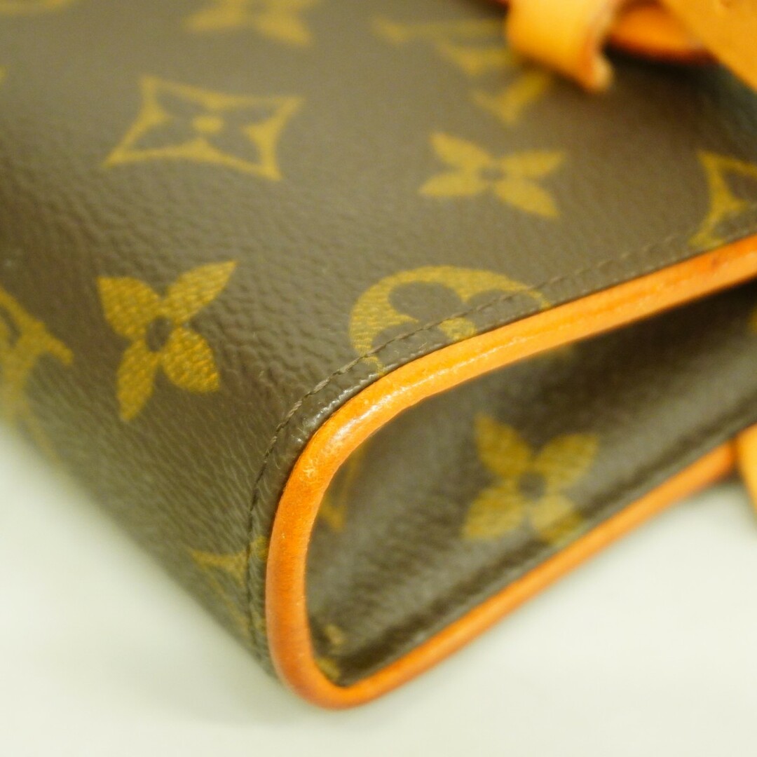 LOUIS VUITTON(ルイヴィトン)の【5md4893】ルイヴィトン ウエストバッグ モノグラム ポシェットフロランティーヌ M51855 ブラウン【中古】レディース レディースのバッグ(ボディバッグ/ウエストポーチ)の商品写真