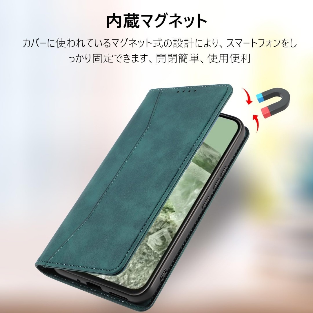 【色:ターコイズ_サイズ:Pixel 8A】KWATUNG google pix スマホ/家電/カメラのスマホアクセサリー(その他)の商品写真