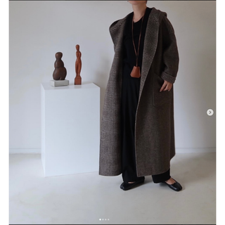 ARGUE - ［argue］フーディリバーシブルロングコート