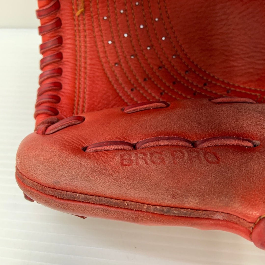 ZETT(ゼット)のゼット ZETT プロステイタスオーダー 軟式 大人 一般 投手用 グローブ ピッチャー グラブ 右投げ BRGPRO 中古品  野球 6654 スポーツ/アウトドアの野球(グローブ)の商品写真