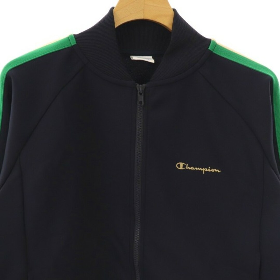 Champion(チャンピオン)のチャンピオン 25SS ジップカーディガン ジャージ M ネイビー 紺色 レディースのトップス(カーディガン)の商品写真
