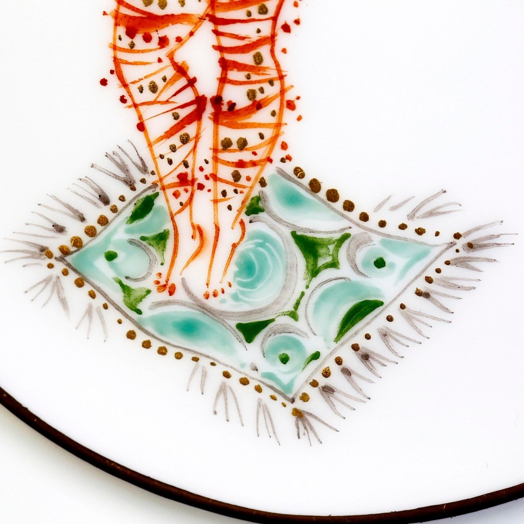 MEISSEN(マイセン)の【レア極美品１級】マイセン アラビアンナイト 千夜一夜物語 陶板画 プラーク ② エンタメ/ホビーの美術品/アンティーク(その他)の商品写真