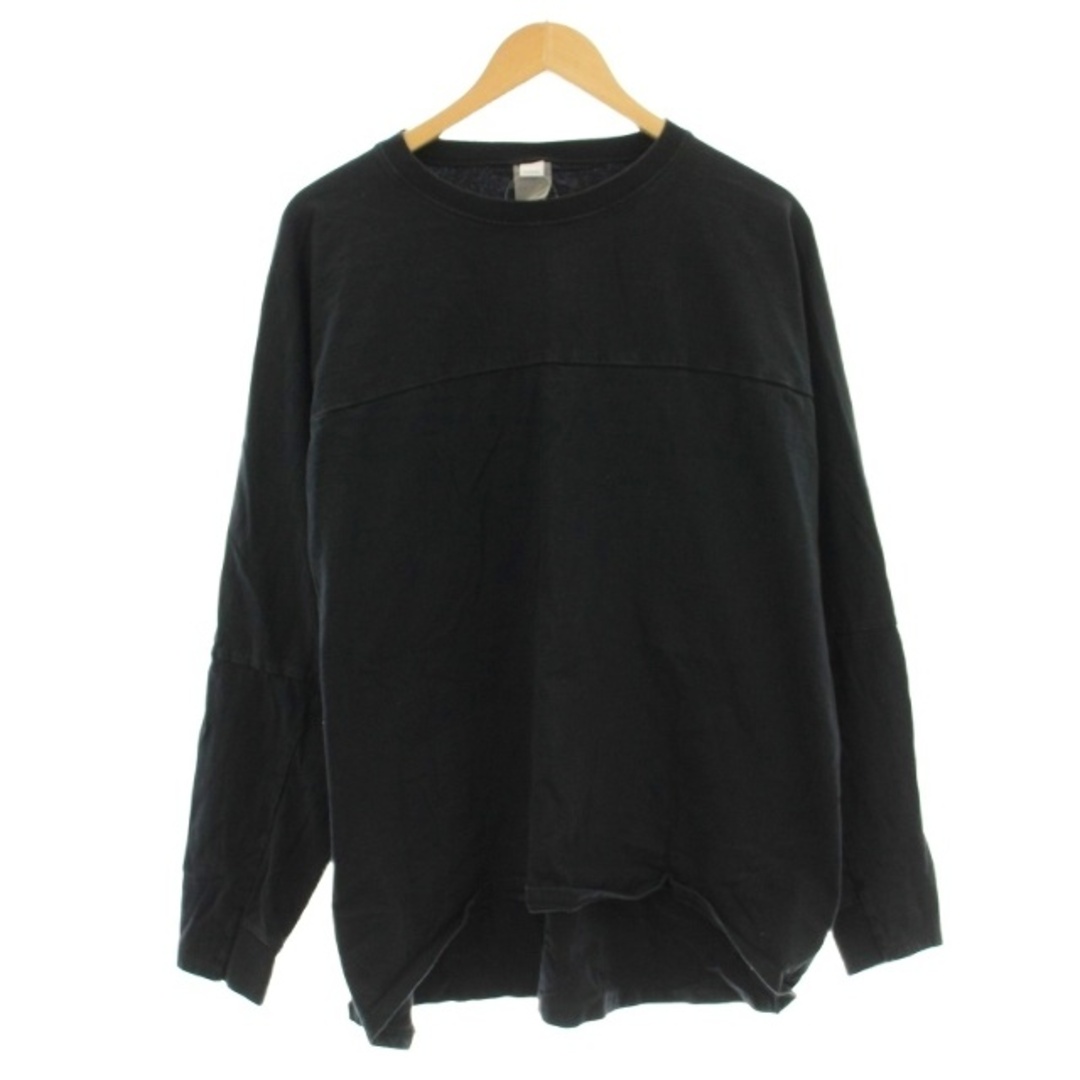 グラフペーパー Graphpaper Tシャツ フットボール ロンT 長袖 黒 メンズのトップス(Tシャツ/カットソー(七分/長袖))の商品写真